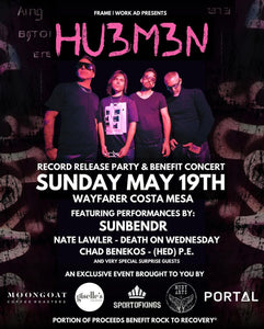 HU3M3N RECORD RELEASE PARTY BENEFITING ROCK TO RECOVERY