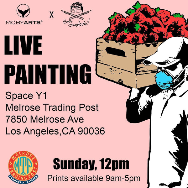 Sara Sandoval Live Painting
