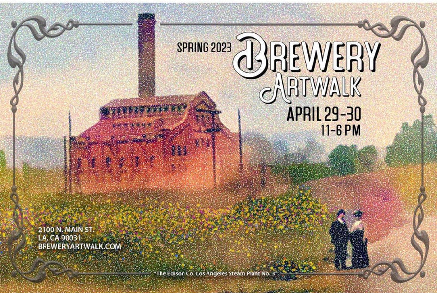 Moby Arts and Spring Brewery ArtWalk Saturday and Sunday April 29th and April 30th from 11am-6pm