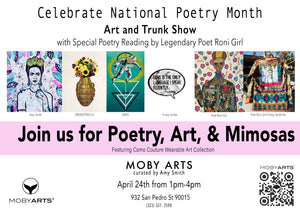 Moby Arts Celebrating National Poetry Month