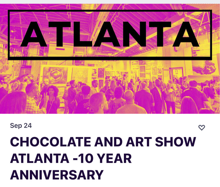 Moby Arts is going to Atlanta! Chocolate and Art Atlanta !!!