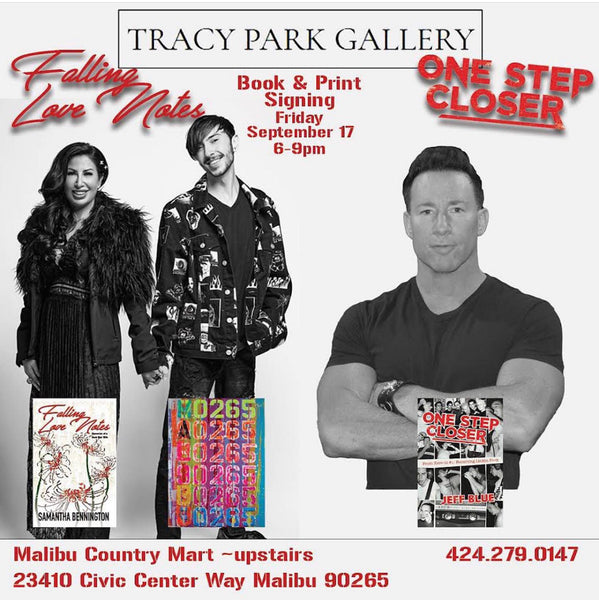 Book and Prints release at Tracy Park Gallery, Malibu