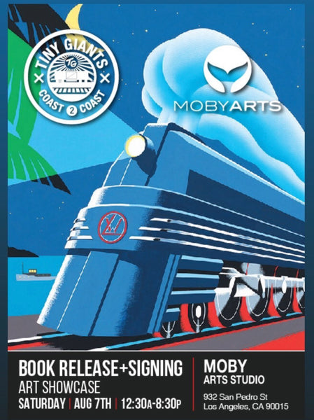 TINY GIANTS  Graffiti Mini Train  ART SHOW !