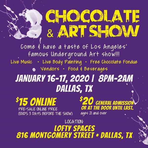 Chocolate An Art Dallas Edition