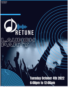 RETUNE Launch Party !!  Featuring RIsk Rock