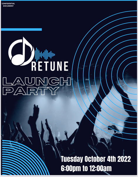 RETUNE Launch Party !!  Featuring RIsk Rock