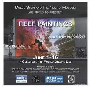 Reef Paintings   ‘Cataloguing Natures Fingerprint’      By Michael Torquato deNicola