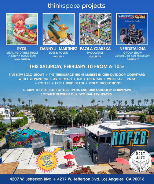 Moby Arts Pop-Up Gallery at Thinkspace