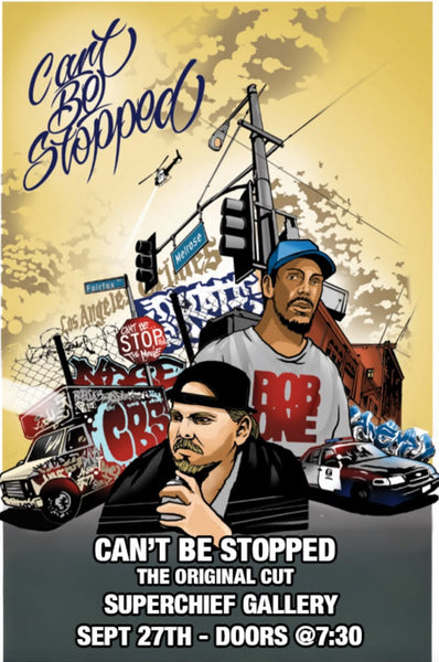 Can’t Be Stopped CBS The documentary at Superchief Gallery