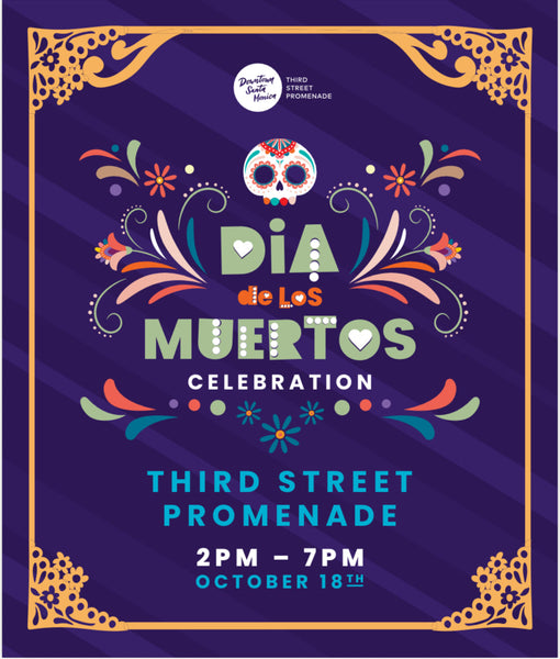 Santa Monica Pier Day of the dead event