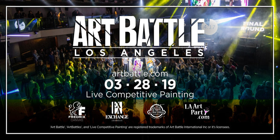 Kicking off a Brand New Season of Art Battle LA!
