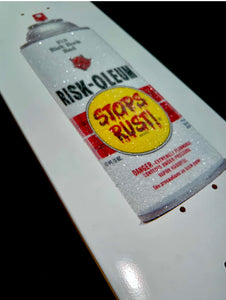 "Diamond Dust Riskoleum" Skate Decks