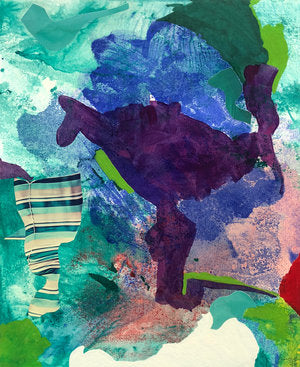 Lino Martinez - Intimate Collage - Untitled