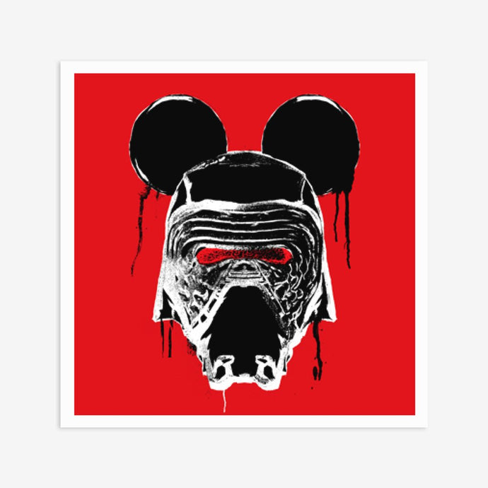 KYLO MOUSE - RED & BLACK