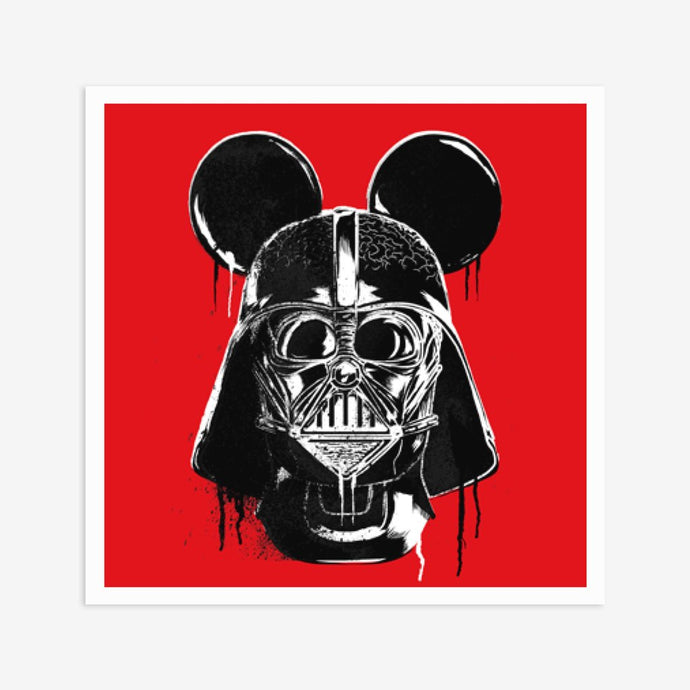 VADER MOUSE - RED & BLACK
