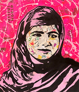 Amy Smith - "Portrait of Malala"