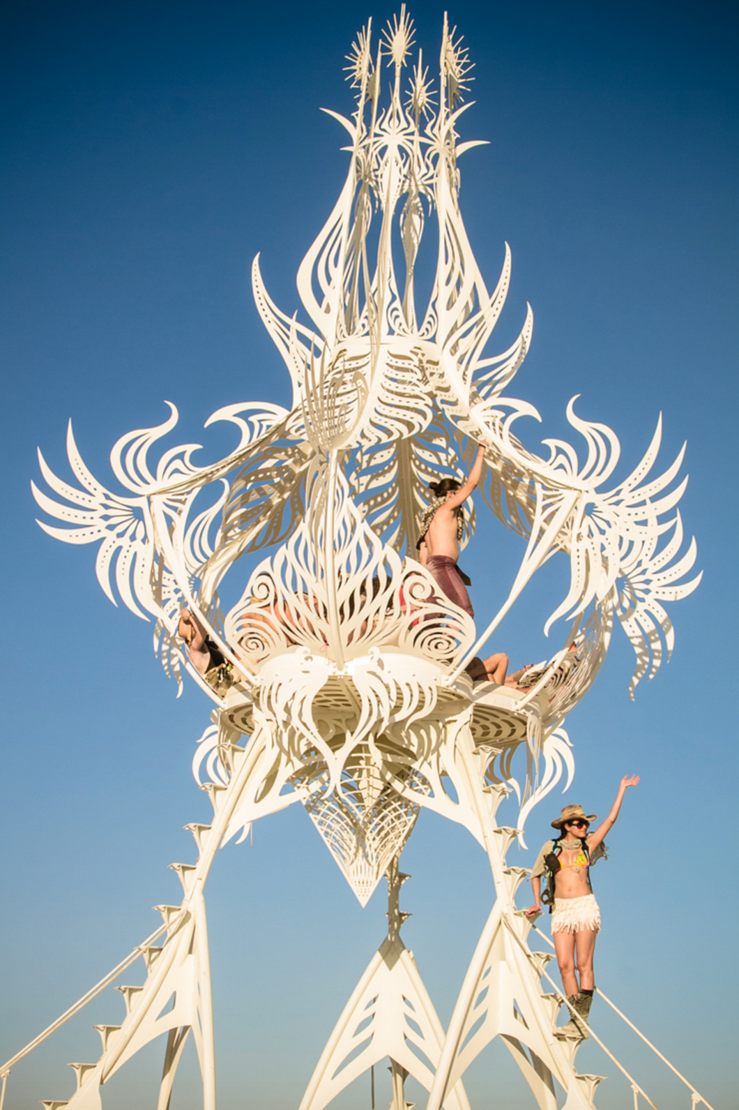 Burning Man Sunrise, Kat