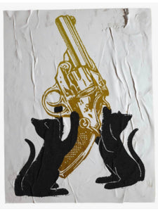 Brian J. Hoffman “How to To Talk To Your Cat About Gun Safety” – Moby Arts  LA