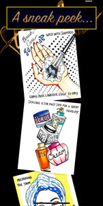Trew Basics Illustrated Makeup Tutorial Book