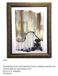 Axis "Extending the olive branch while turning a blind eye"